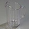 Carlisle 48 oz Clear Plastic Pitcher