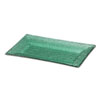 Browne-Halco Emerald Glass Rectangular Platter, 15.75"x 8.5"x 1.25"