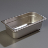 Carlisle 607134 Light-Duty 1/3 Size, 4"D Food Pan