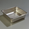 Carlisle 607234 Light-Duty 2/3 Size, 4"D Food Pan