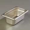 Carlisle 608192 Heavy-Duty 1/9 Size, 2-1/2"D Food Pan