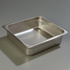 Carlisle 608234 Heavy-Duty 2/3 Size, 4"D Food Pan