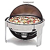 Carlisle 609578 Times Square Round Roll-Top Chafer