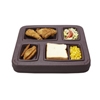 Cook's Brown 5 Compartment Gator Trays