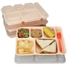 Cook's Clear 6-Compartment Tray Lids