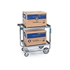 Lakeside Heavy-Duty 30" x 16" 2-Shelf Utility Cart 