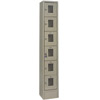 Win-Holt Six Tier Lockers, Single Column Locker