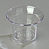 Carlisle 2-3/4 oz Clear Oyster Sauce Cups