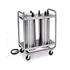 Lakeside 8307 Heated Mobile Plate Dispenser