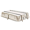 Economy Double Roaster Pan with Straps & Lugs