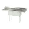 Advance Tabco FE-2-1812-18RL-X Stainless Steel Fabricated Sink