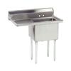 Advance Tabco FE-3-1014-15RL-X Stainless Steel Fabricated Sink