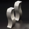 American Metalcraft Wavy Salt and Pepper Shakers