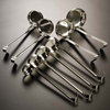 American Metalcraft 7 oz Solid Flat Bottom Ladle