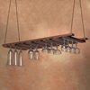 American Metalcraft Walnut Glass Rack