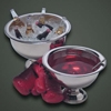 American Metalcraft 13 qt Hammered Punch Bowl