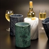 American Metalcraft White 7"H Marble Wine Cooler