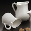 American Metalcraft Bell 4 oz Porcelain Creamer