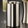 American Metalcraft Slant 9-1/4"H Stainless Wine Cooler