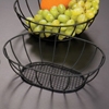 American Metalcraft Straight 6" Mesh Bottom Basket