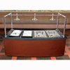 Bon Chef Curved Buffet Station with 2 Cold Wells, 2 Hot Wells
