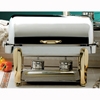 Bon Chef Manhattan Non-Dripless Rectangular Chafer with Roman Legs