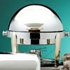Bon Chef Manhattan Non-Dripless Round Chafer with Roman Legs