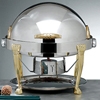Bon Chef Stainless Steel Round Chafers with Aurora Legs