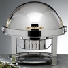 Bon Chef Stainless Round Chafers with Contemporary Legs