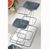 Bon Chef Stainless Steel 6 Bowl Condiment Stand