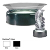 Buffet Enhancements Lighted Chefstone Ice Display with Round Acrylic Ice Tray
