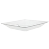 Buffet Enhancements Square Acrylic Ice Display Tray with Drain 