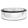 Buffet Enhancements Lighted Chefstone Rotating Round Ice Display