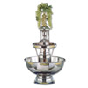 Buffet Enhancements Stainless Steel Champagne Fountain with Gold Trim