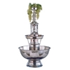 Buffet Enhancements 7 Gallon Stainless Steel Champagne Fountain with Silver Trim