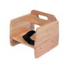 CSL Wood Booster Seat with Seat Belt