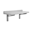 Cambro 48"L x 18"W Solid Wall Shelf