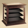 Cal-Mil Full Wood Frame Display Case - Attendant Serve