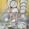 G.E.T. Cambridge Dinnerware 7.25" Narrow Rim Plates 