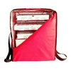 Carry Hot Pizza Delivery Bag Rack - Holds 6