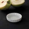 Culinaire Round Shallow Scalloped Mini Appetizer Dish