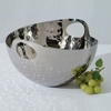 Culinaire Pounded Stainless Steel Punch Bowl