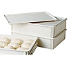 Cambro White Pizza Dough Box Cover