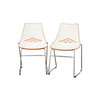 Wholesale Interiors DC-319-O Orange Stackable Chair
