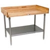 John Boos DSS15 Riser Maple-Top Work Table