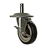 Focus 5" Swivel Stem Caster w/Brake And Bumper