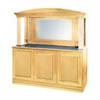 F.W.E. ES-PSC-6-BW Portable Mobile Back Bar
