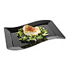 Fineline Settings 1407 Wavetrends 7.5" x 12" Luncheon Plate