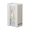 San Jamar Single White Enamel Glove Dispenser
