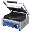Globe GPG10 Single Panini Grill with Grooved Plates